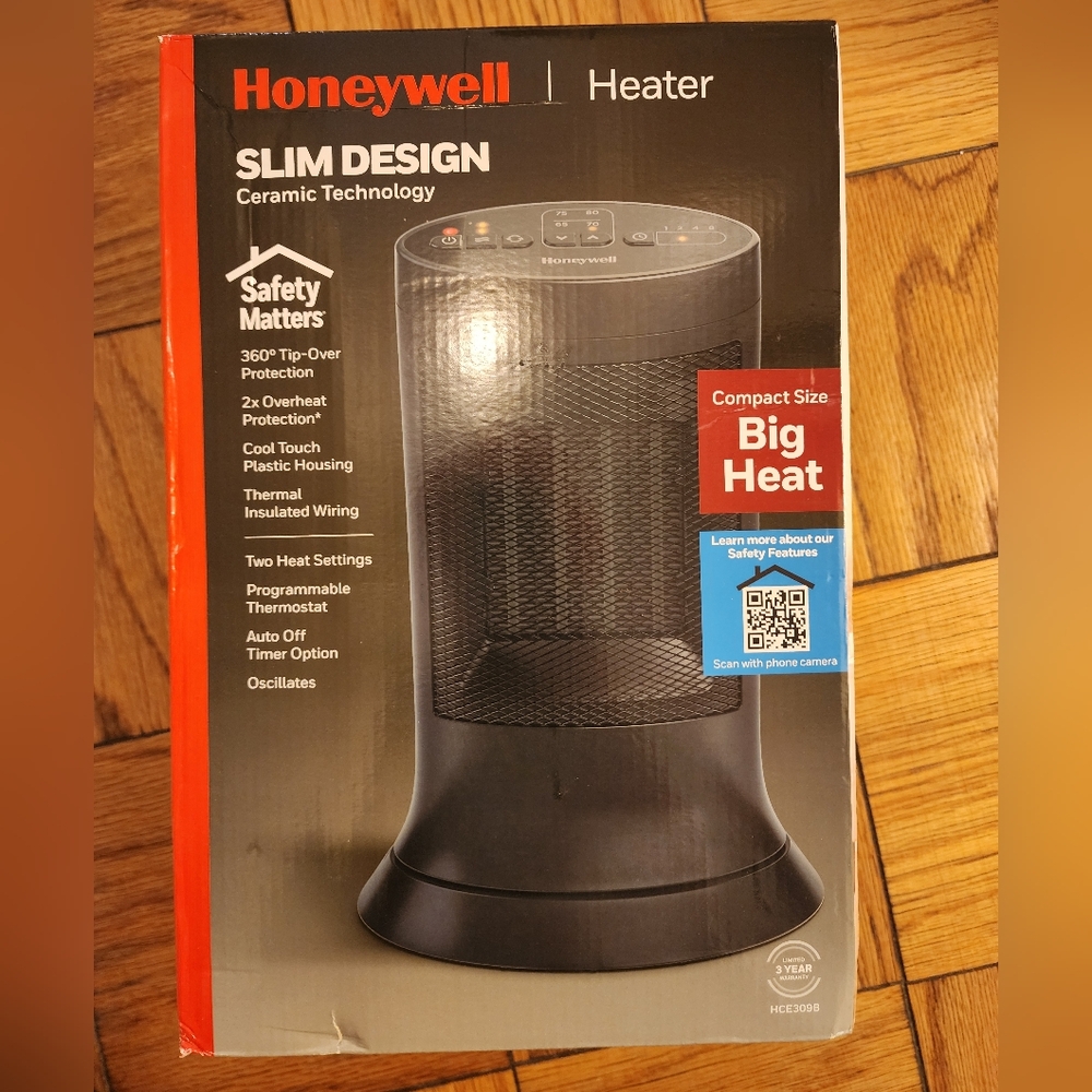 NEW Honeywell Slim Heater